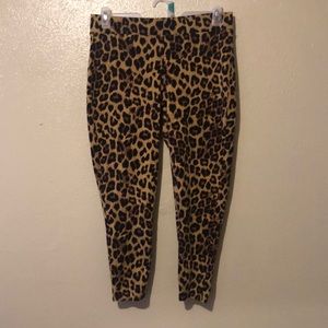 Cheetah print leggings